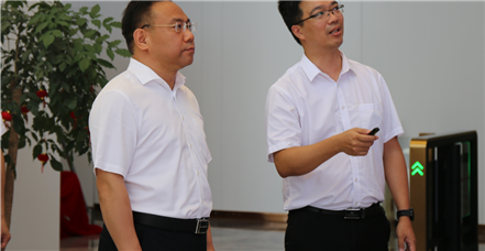 河北省高碑店市委书记贾伟斌莅临澳门新葡萄新京威尼斯987集团考察指导